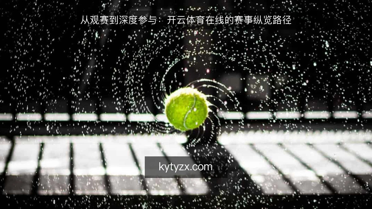 从观赛到深度参与：开云体育在线的赛事纵览路径